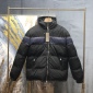 Replica Dior Down Jacket Oblique in Black