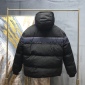 Replica Dior Down Jacket Oblique in Black