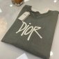 Replica Dior Sweatshirt Oversized Cotton in Gray
