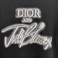 Replica Dior Hoodie Oversized Cotton in Black