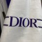 Replica Dior Hoodie Oversized Cotton in White