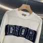 Replica Dior Sweatshirt Oversized Cotton in White