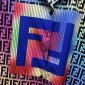 Replica Fendi Shirt suit FF logo Patch Suit
