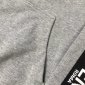 Replica Fendi Hoodie FF logo stripe suit in Gray