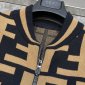 Replica Fendi Sweatshirt Beige cotton in Black