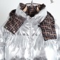 Replica Fendi Down Jacket tech fabric in Sliver