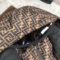 Replica Fendi Down Jacket tech fabric in Brown