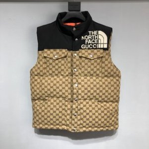 Gucci north face collab padded vest / size medium