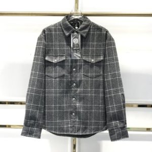 Chrome Hearts Shirt Flannel in Gray