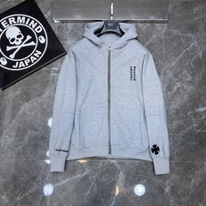 Chrome Hearts Jacket Malibu Exclusive Zip in Gray
