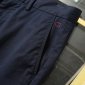 Replica Gucci Pants Cotton with stripes in Black