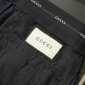 Replica Gucci Pants Cotton with stripes in Black