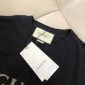 Replica Gucci T-shirt Oversize washed with logo in Black