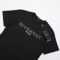 Replica Givenchy T-shirt PARIS Reverse in Black