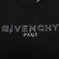 Replica Givenchy T-shirt PARIS Reverse in Black