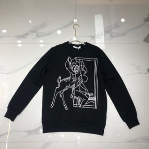 Givenchy Hoodie Rottweiler printed in Black