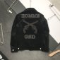 Replica Givenchy Down Jacket Cotton in Black