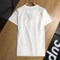 Replica Givenchy T-shirt Gothic printed oversized in White