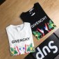 Replica Givenchy T-shirt Gothic printed oversized in White