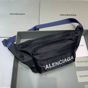 Balenciaga - Black Wheel Cross Body bag - unisex - Polyurethane - One Size
