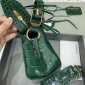 Replica Balenciaga - Classic Metalic Handbag - Trusted Luxury - Leather Green for Women