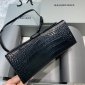 Replica Shop Balenciaga Hourglass Small Handbag Crocodile Embossed | Saks Fifth Avenue