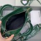 Replica Balenciaga - Classic Metalic Handbag - Trusted Luxury - Leather Green for Women