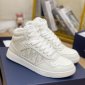 Replica Saint Laurent Women's SL/80 Leather High-Top Sneakers - White