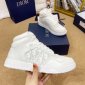 Replica Saint Laurent Women's SL/80 Leather High-Top Sneakers - White