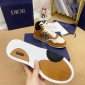 Replica DIOR - B27 High-top Sneaker Blue, Cream And Gray Smooth Calfskin With Beige And Black Oblique Jacquard