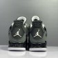 Replica Air Jordan 4 Retro 'Fear' Sneakers | Black