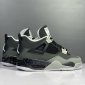 Replica Air Jordan 4 Retro 'Fear' Sneakers | Black