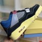 Replica Jordan 4 Retro Union Off Noir