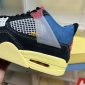 Replica Jordan 4 Retro Union Off Noir