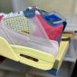 Replica chungmorong Sneakers Store - Jayson Tatum Air Jordan 4 Low Boxing PE via - Mens nike air jordan grey 1 low berlin grey Retro SP Union Guava Lce Pink Blue