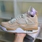 Replica Air Jordan 4 WMNS Shimmer Bronze Eclipse