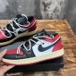 Replica Custom Air Jordan 1 Low 'Chicago' Red Black White For Sale