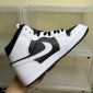 Replica Jordan 1 Mid Split Black White (