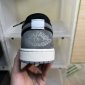 Replica Jordan AJ 1 Mid SE Craft Toddler Shoes in Black