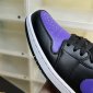 Replica Air Jordan 1 Low Big Kids' Shoes in Black