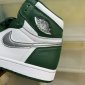 Replica Men's Air Jordan 1 Retro High OG Shoes in Green,