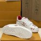 Replica LOUIS VUITTON LV Trainer Sneaker Red. Size 07.0