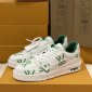 Replica LOUIS VUITTON LV Trainer Sneaker Green. Size 08.0