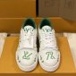 Replica LOUIS VUITTON LV Trainer Sneaker Green. Size 08.0