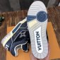 Replica Louis Vuitton Trainer Navy Mesh