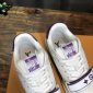 Replica New Balance 550 White Purple Size UK 9.5- EU 44- US 10