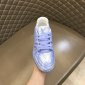 Replica Louis Vuitton Men's 10 US Virgil Abloh Silver Mirror Sneaker. With silver Lock