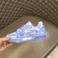 Replica Louis Vuitton Men's 10 US Virgil Abloh Silver Mirror Sneaker. With silver Lock