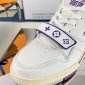 Replica Louis Vuitton Shoes | Louis Vuitton Trainers Withe - Purple | Color: Purple/White | Size: 7.5 | Monozuker1's Closet