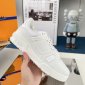 Replica Louis Vuitton White Sneakers 1a9g51 Size: 7 Fits Uk8